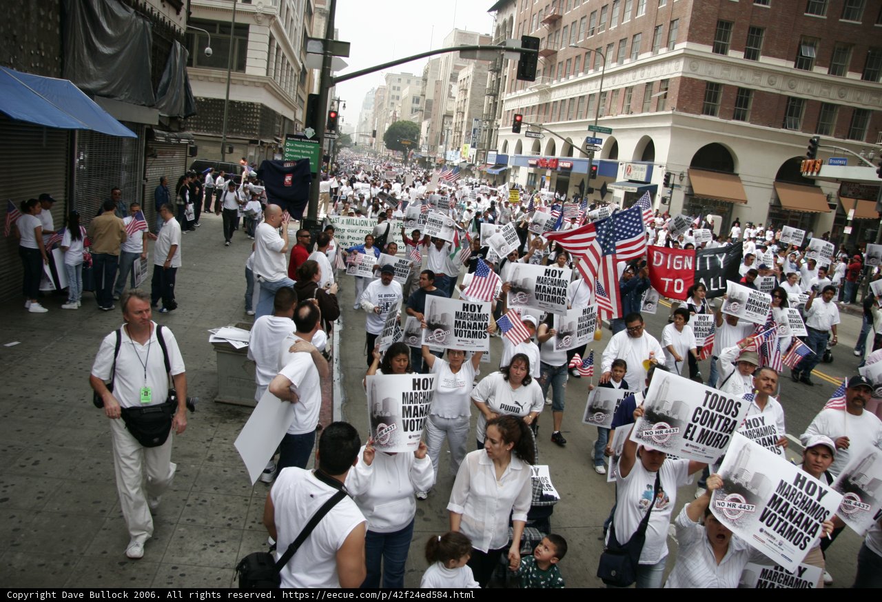 Protesters Marching for Change