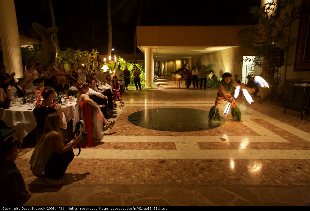Fire Dance Performance in Traditional Costume