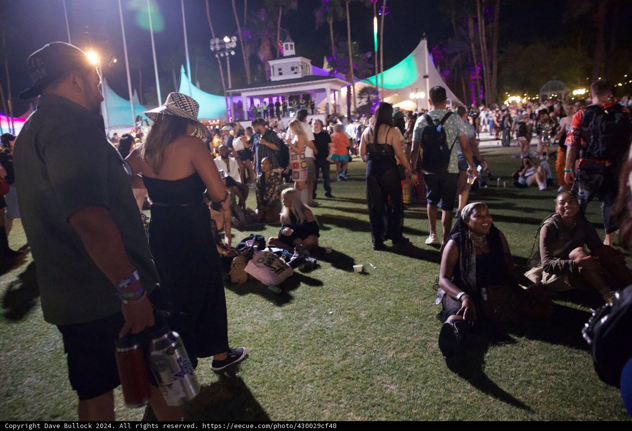 Nighttime Revelry at Coachella 2024