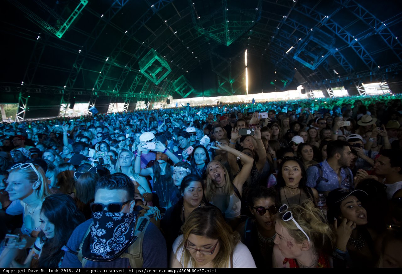 Urban Concert Crowd