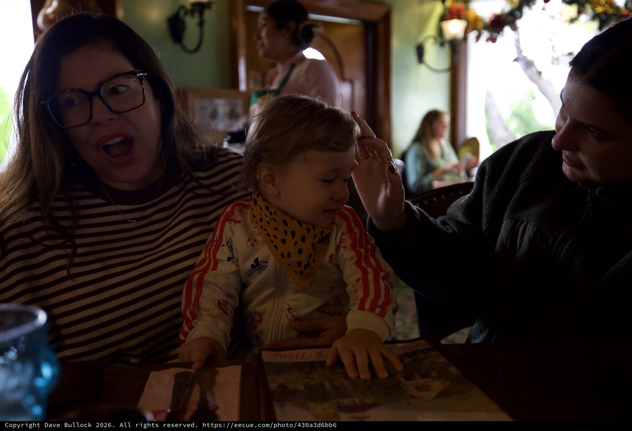 Family Dining Moment at Madonna Inn Restaurant