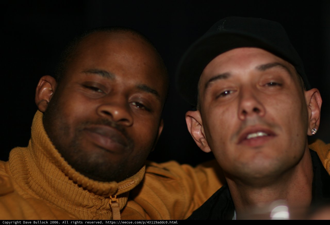 Two Men Strike a Pose