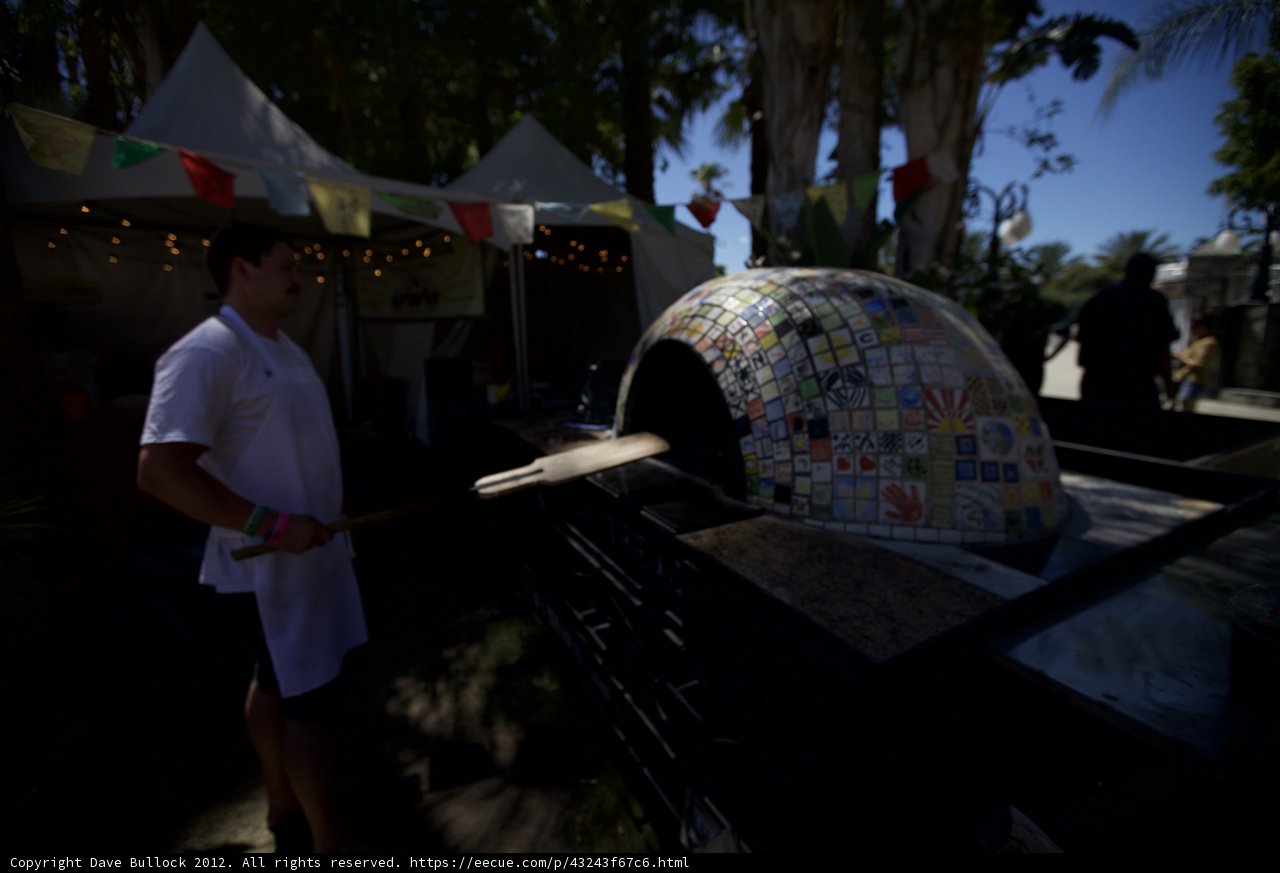 Pizza Time at Coachella