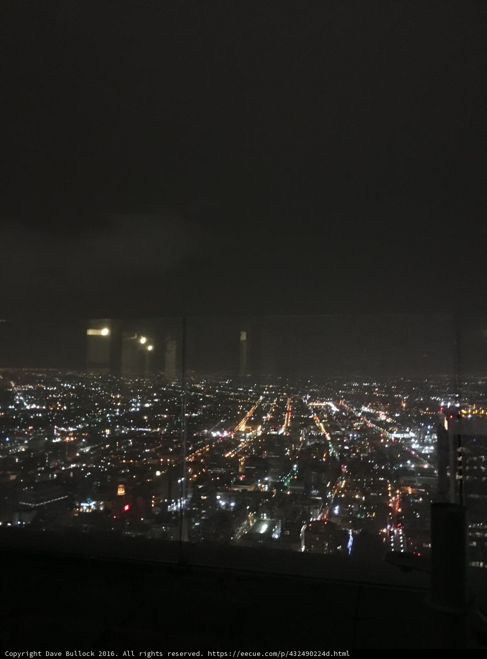 Nighttime Metropolis from the Empire State Building