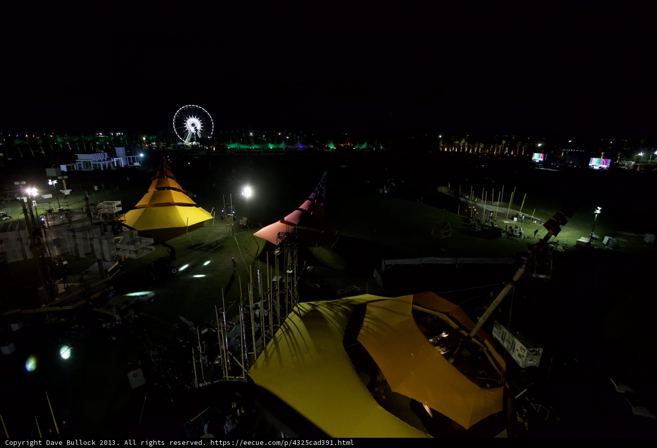 Ferris Wheel Fun at the Coachella Carnival