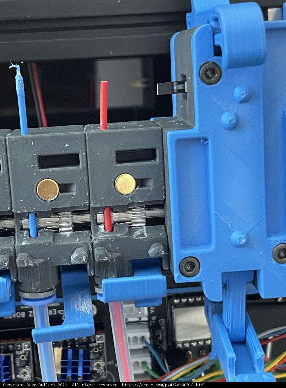 Blue Wired Machine