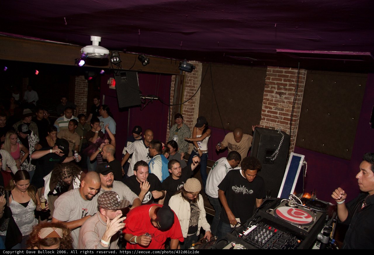 Nightclub Party with DJ Equipment