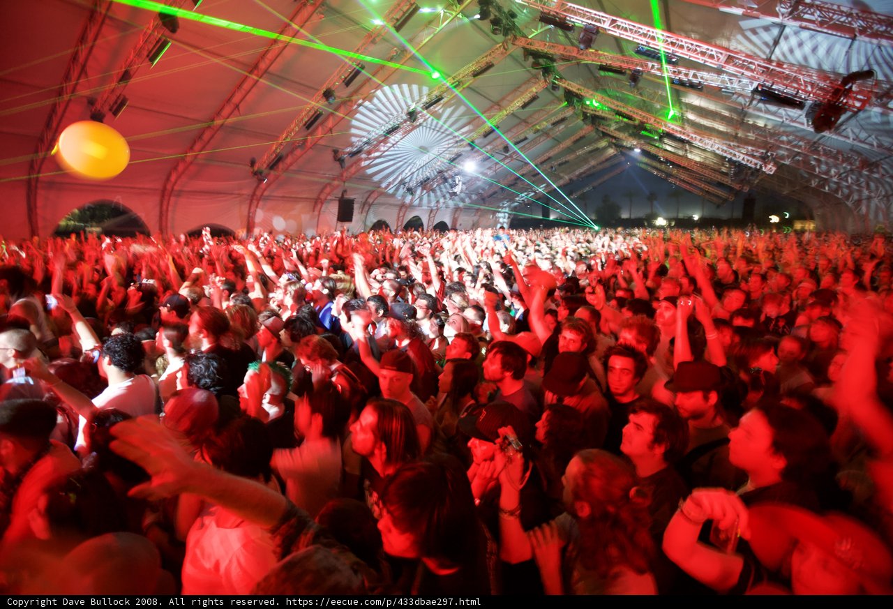 Coachella Crowd Goes Wild