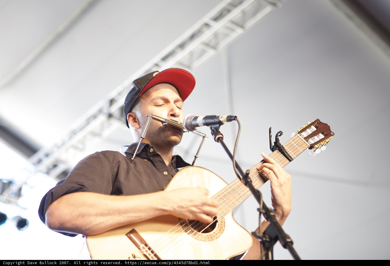 Tom Morello Rocks the Stage at Coachella 2007
