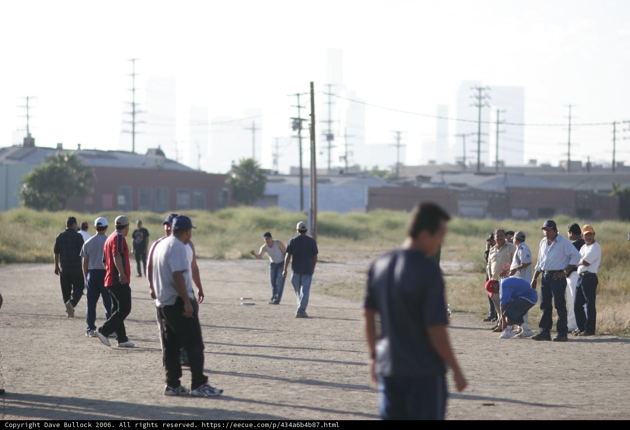 Baseball in the Dirt Field