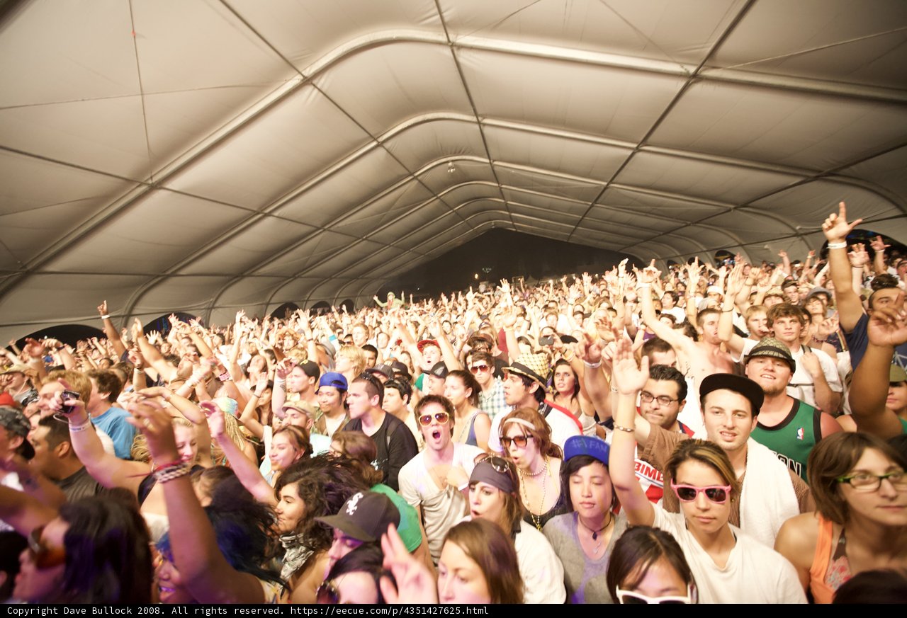 Crowd Goes Wild at Coachella Concert