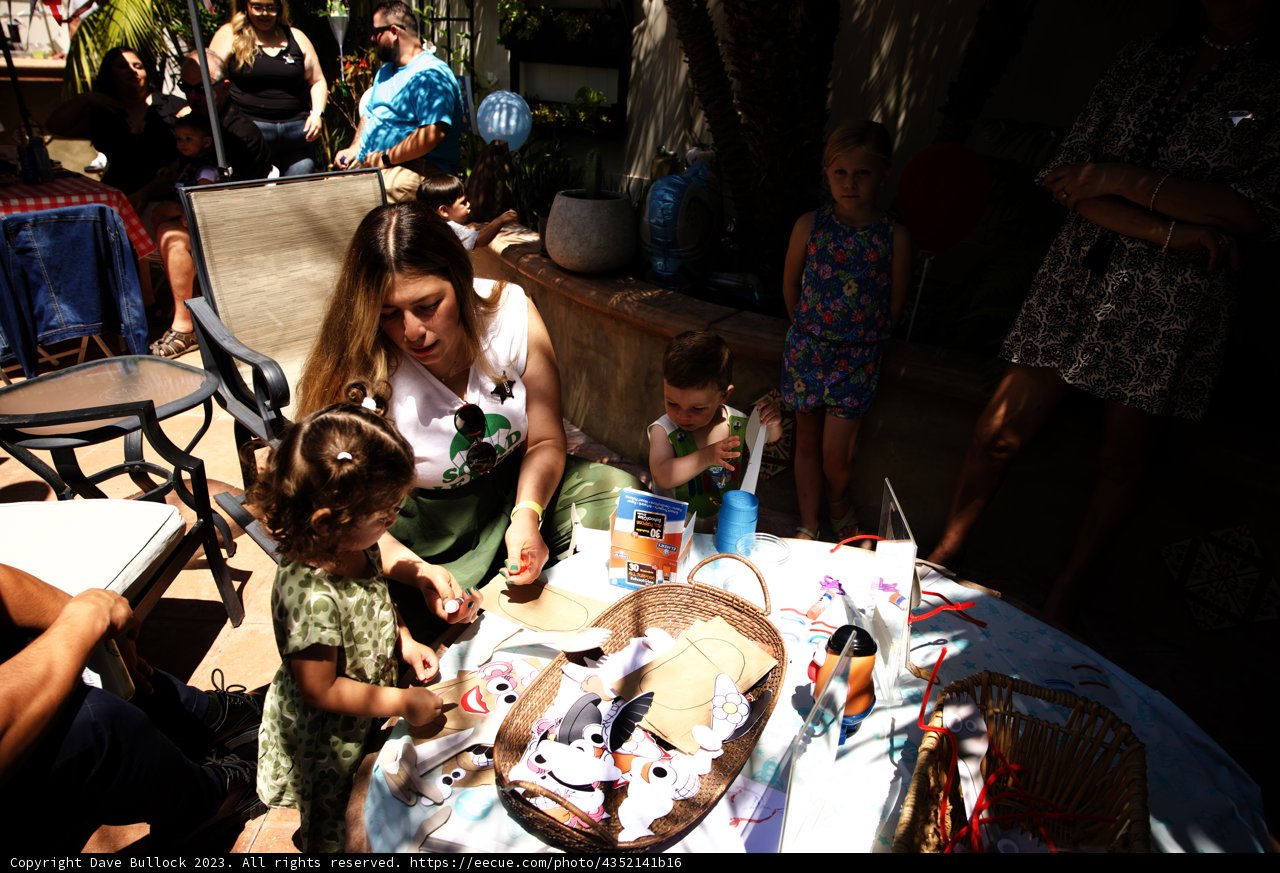 Family Fun at Wesley's First Birthday Party