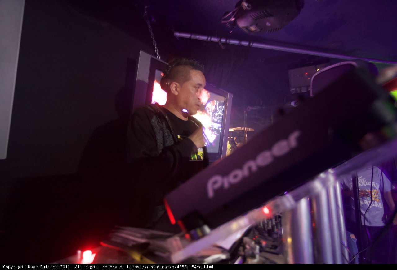 Musical Maestro at a Nightclub