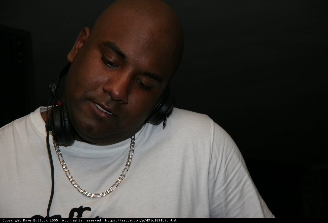 The Artistic Man with Headphones