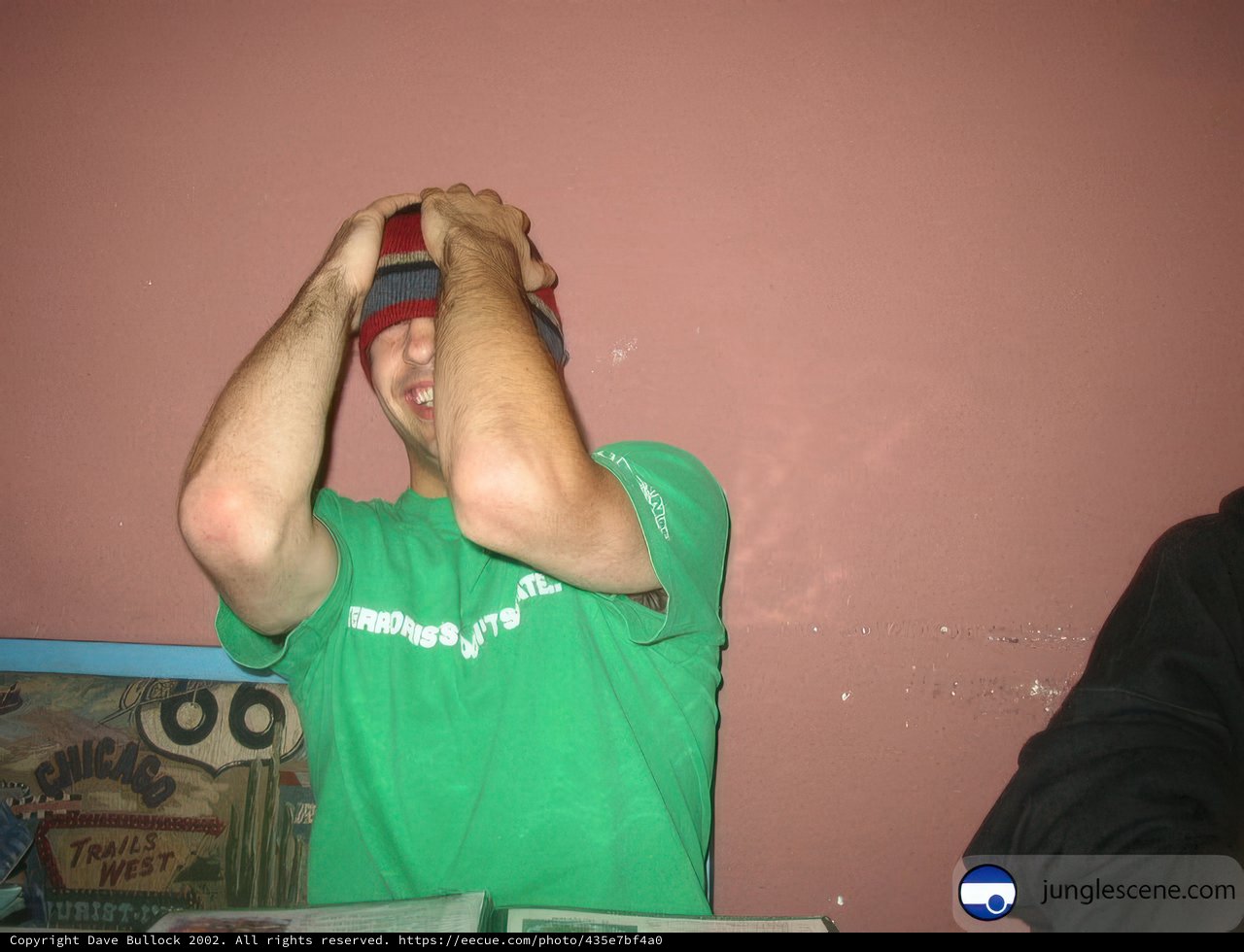 The Green Shirt Man