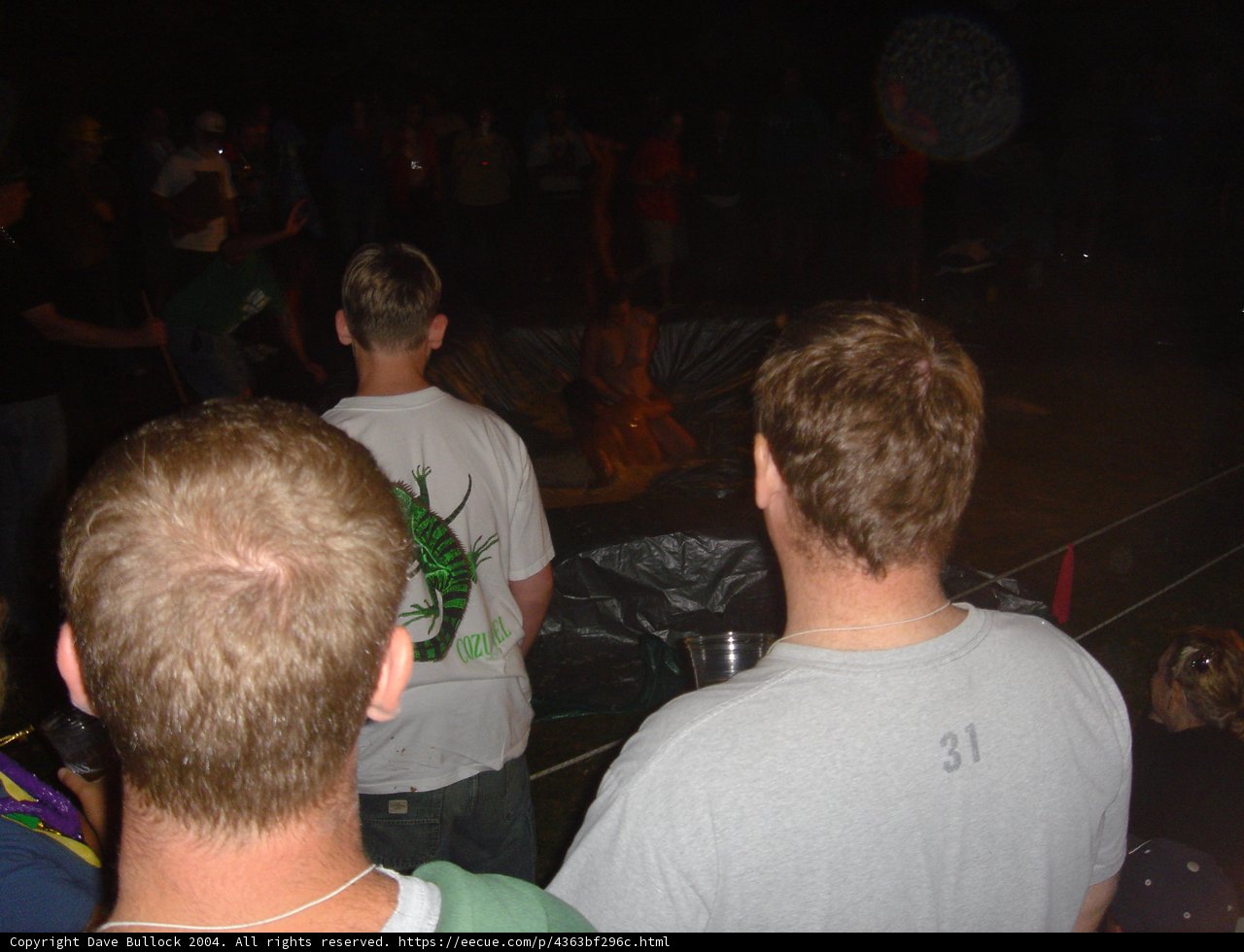 Throwin' the Frisbee at the Nightclub