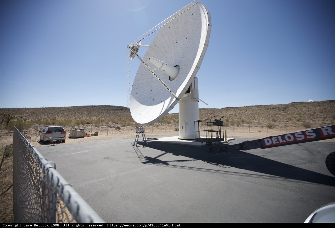 The Goldstone Radio Telescope Dish