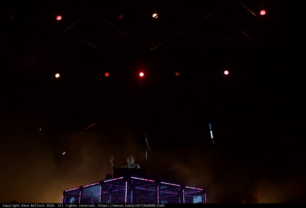 Spotlight on the Man atop the Box