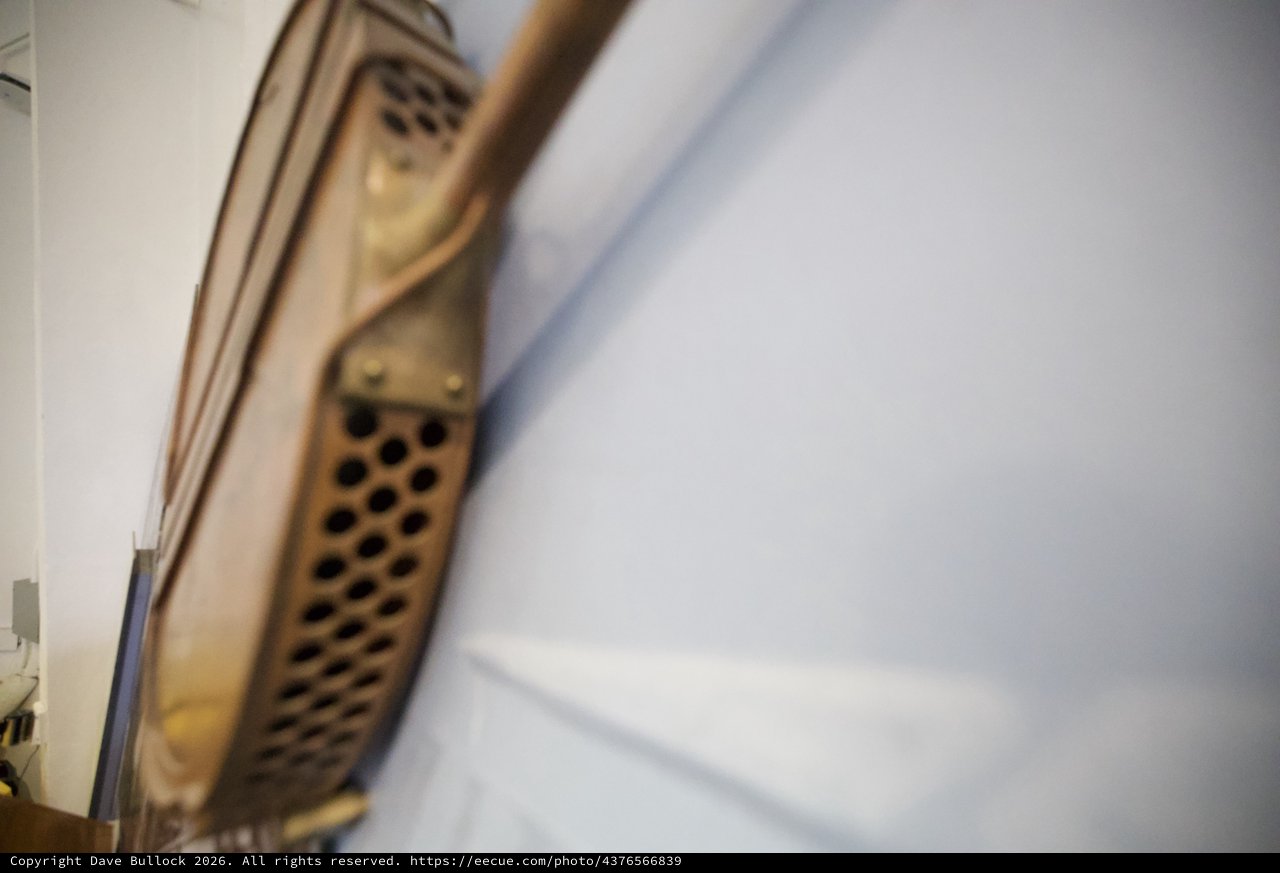 Vintage Rotary Telephone in Soft Focus