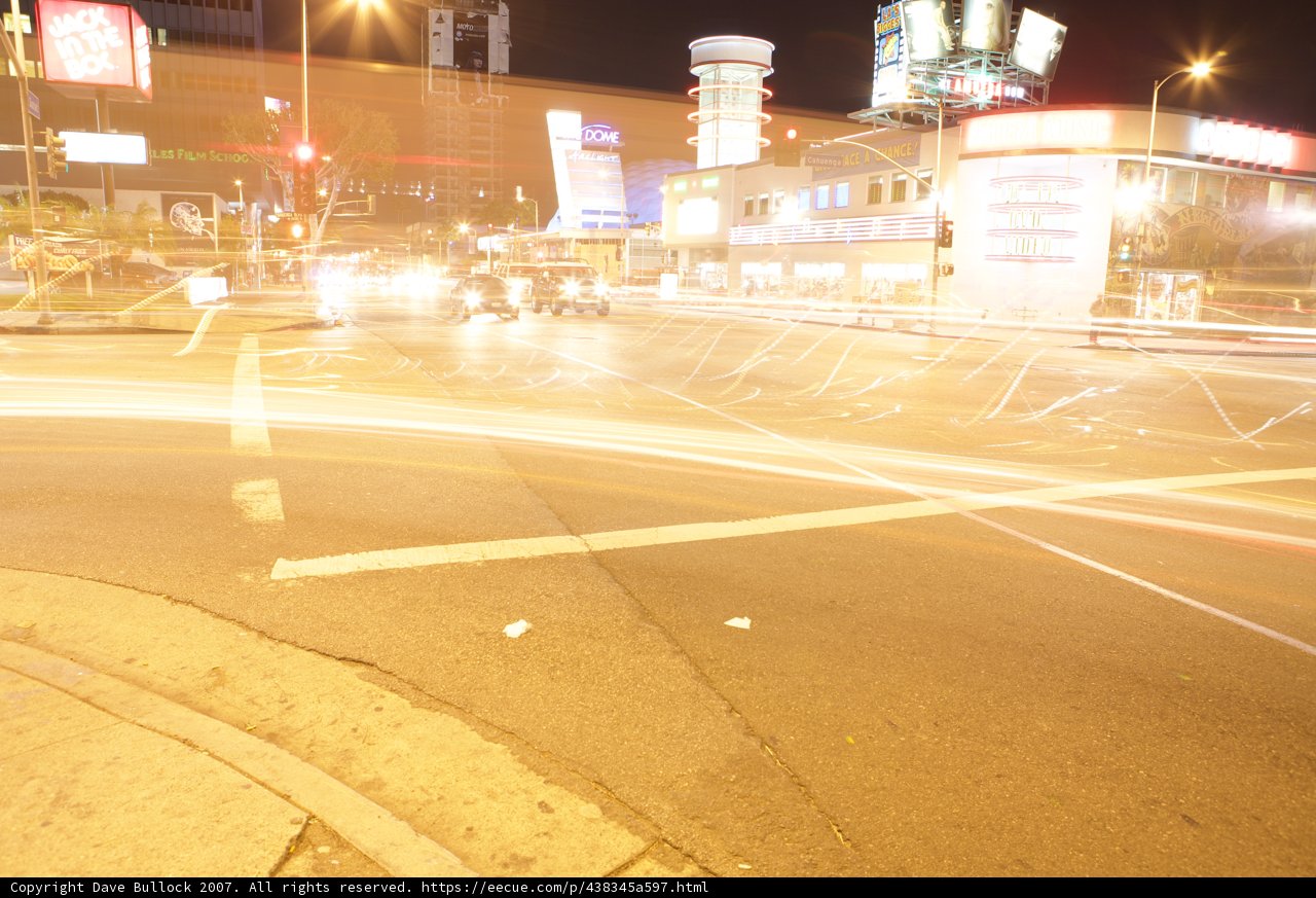 Night hustle and bustle