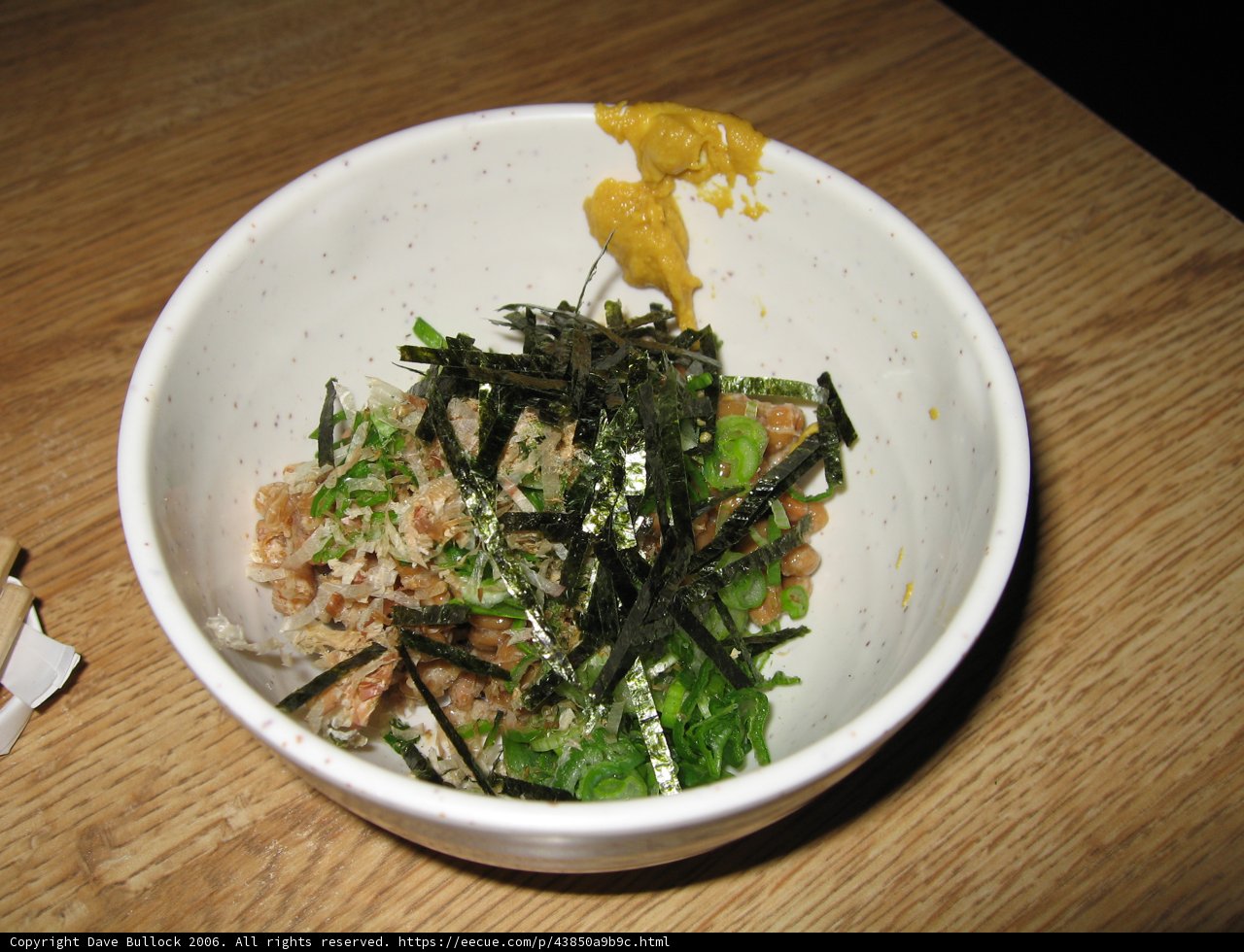 Delicious noodle bowl