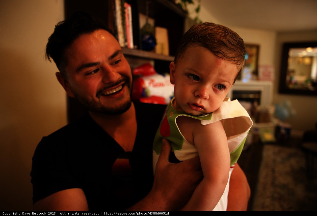 A Father's Joy: Wesley's First Birthday