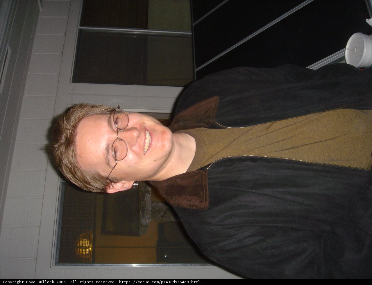 Urban Man in Black Jacket