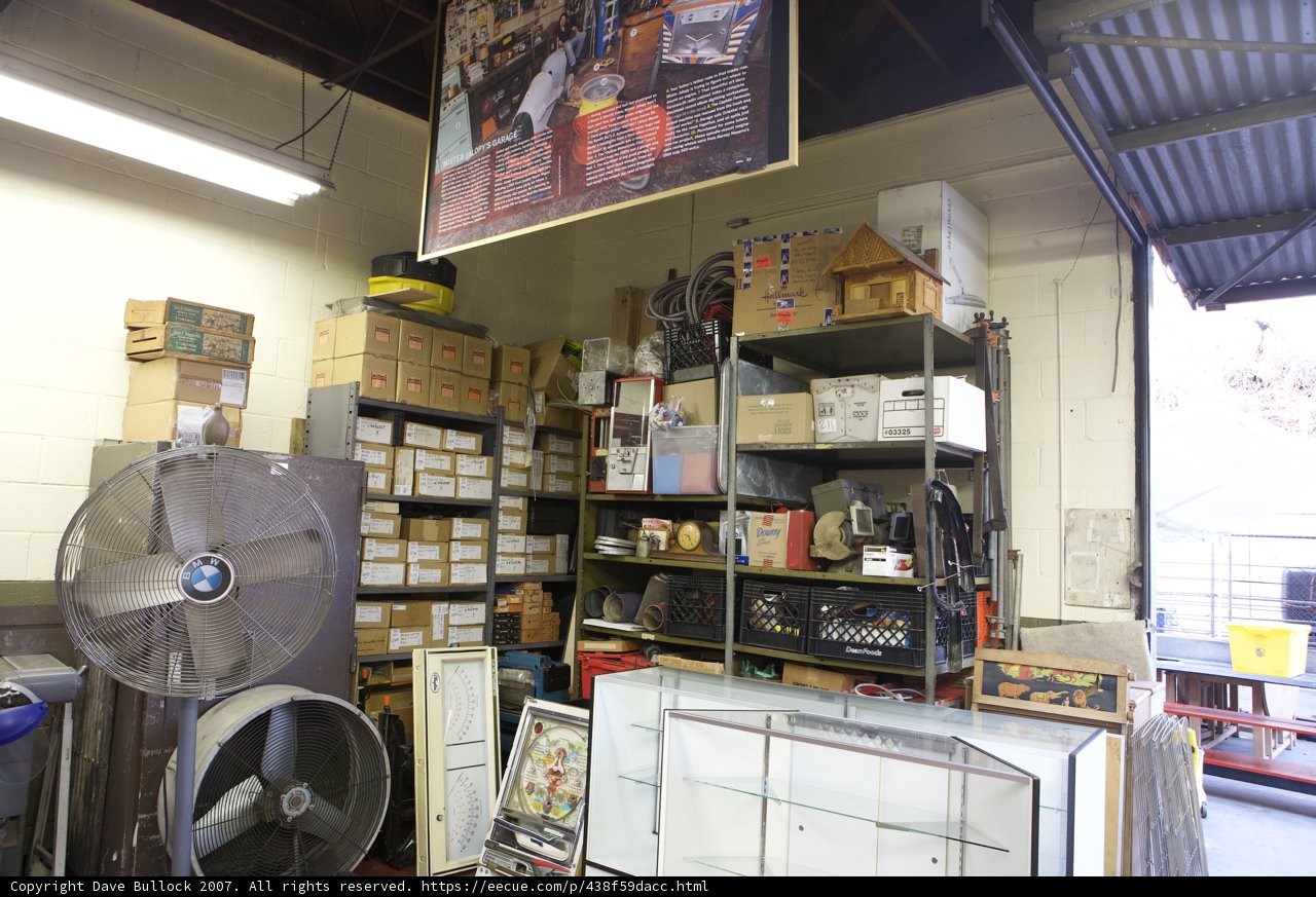 Cluttered Warehouse Room