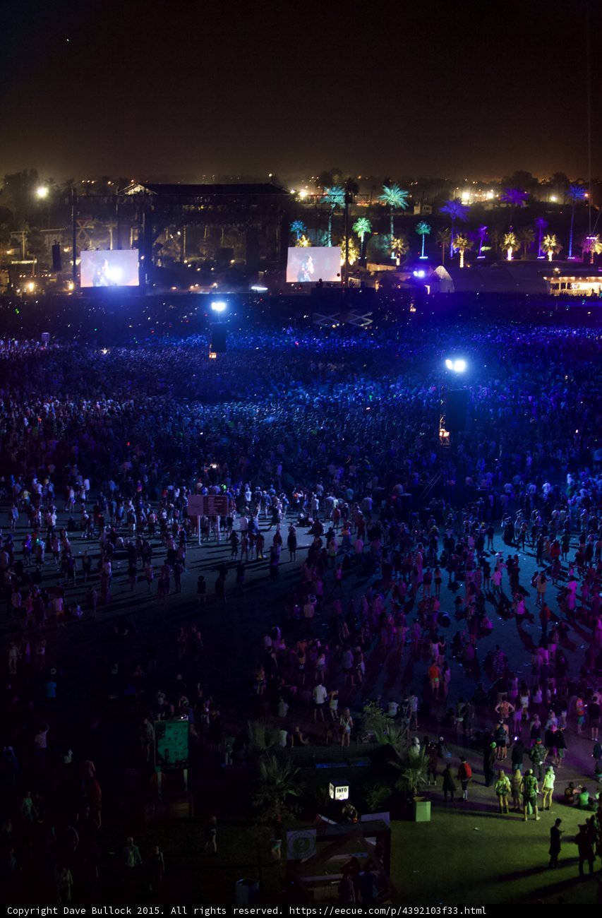 Night Rock Concert in Urban Metropolis