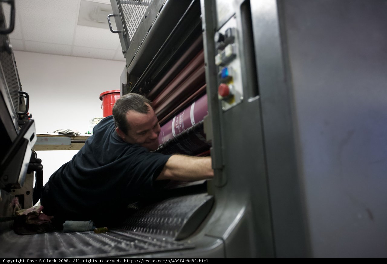 Operating the Machine