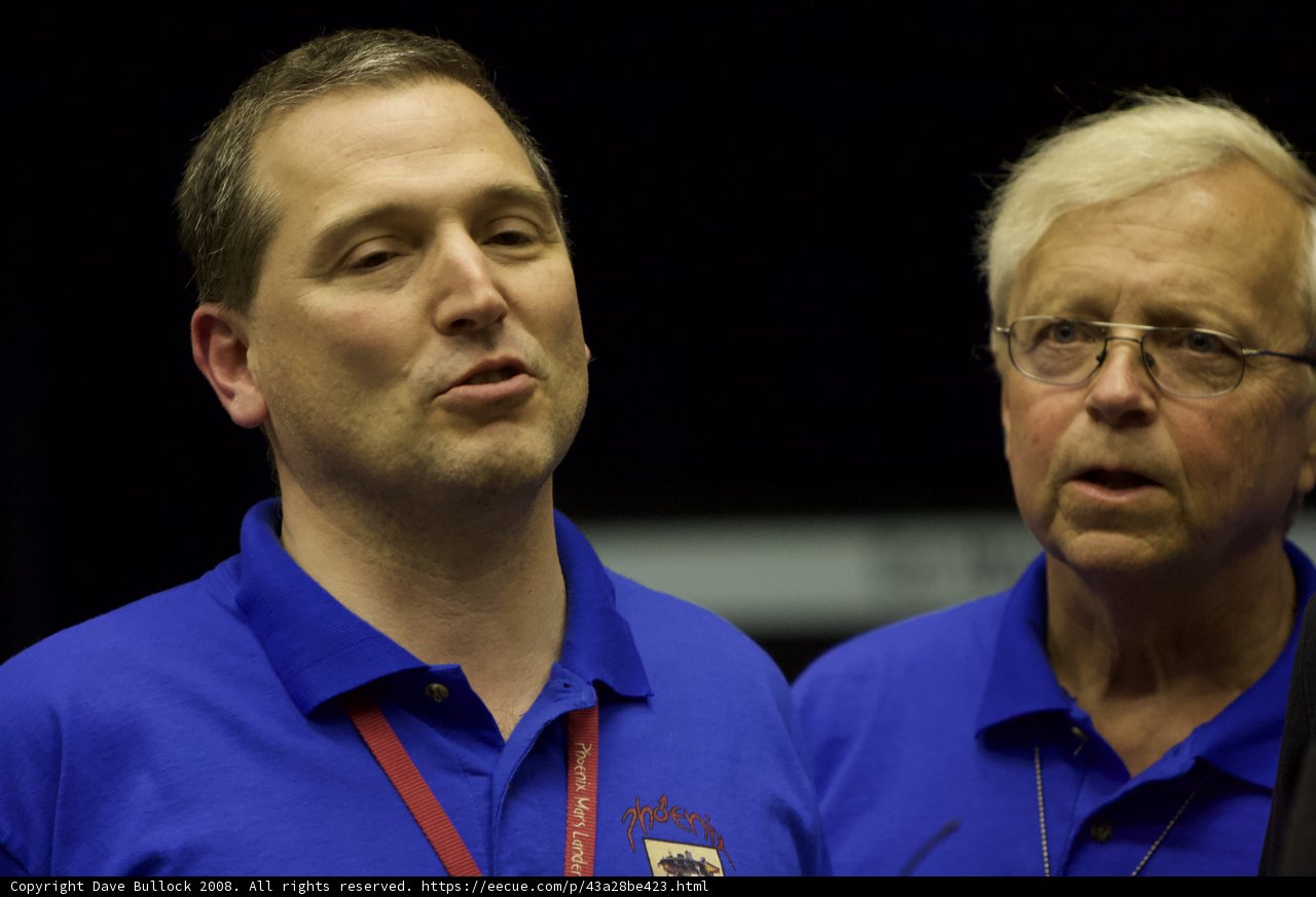 Blue-Shirted Duo
