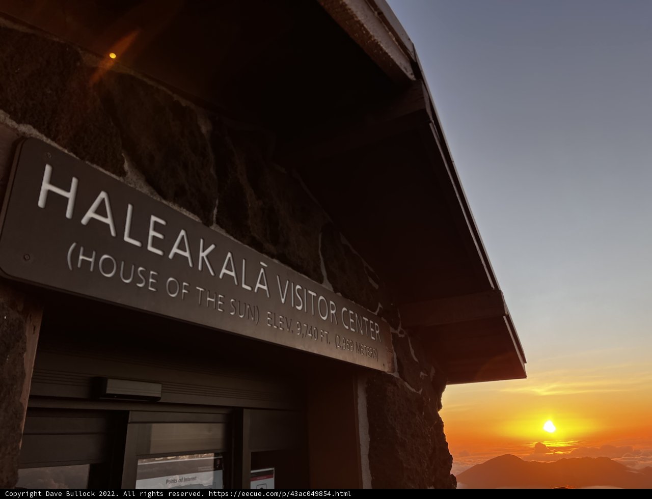 Welcoming Sunrise at Haleakalā