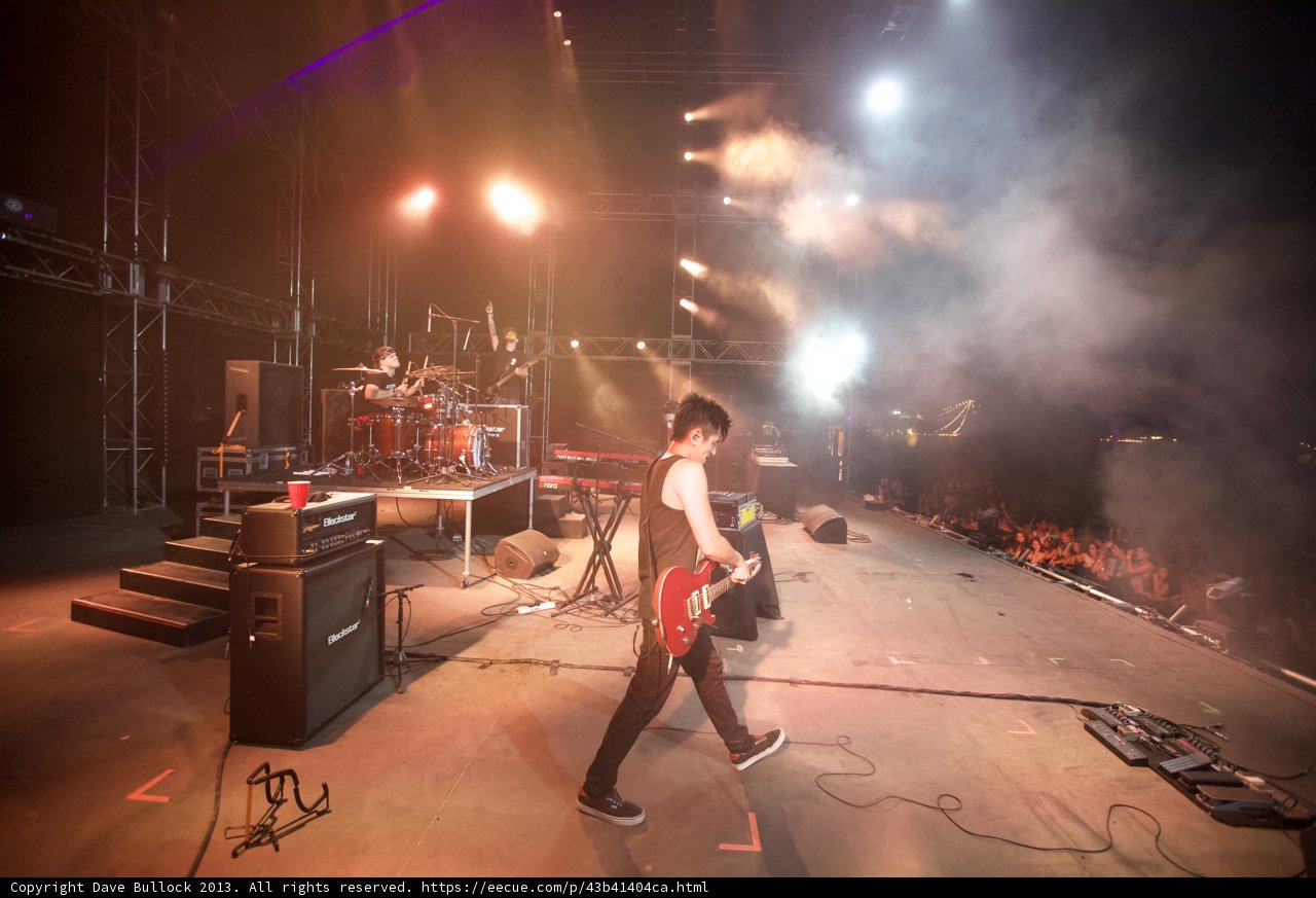 Rocking Out on Stage
