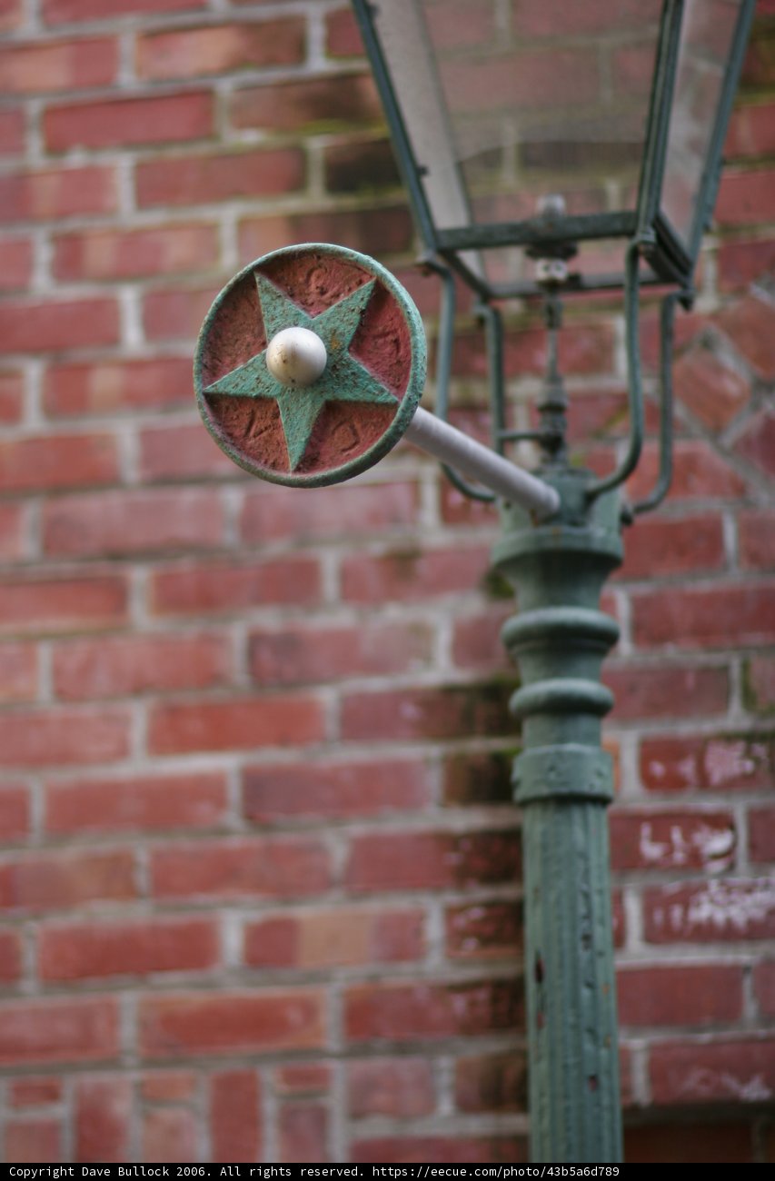 Starlit Street Lamp