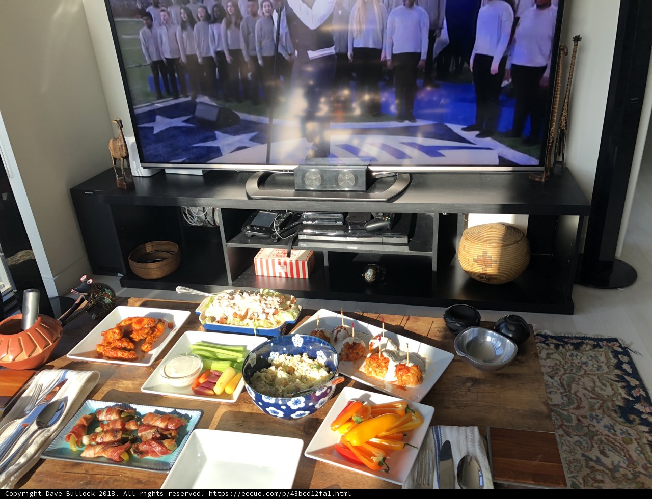 Watch the Big Game on This Massive Flat Screen TV