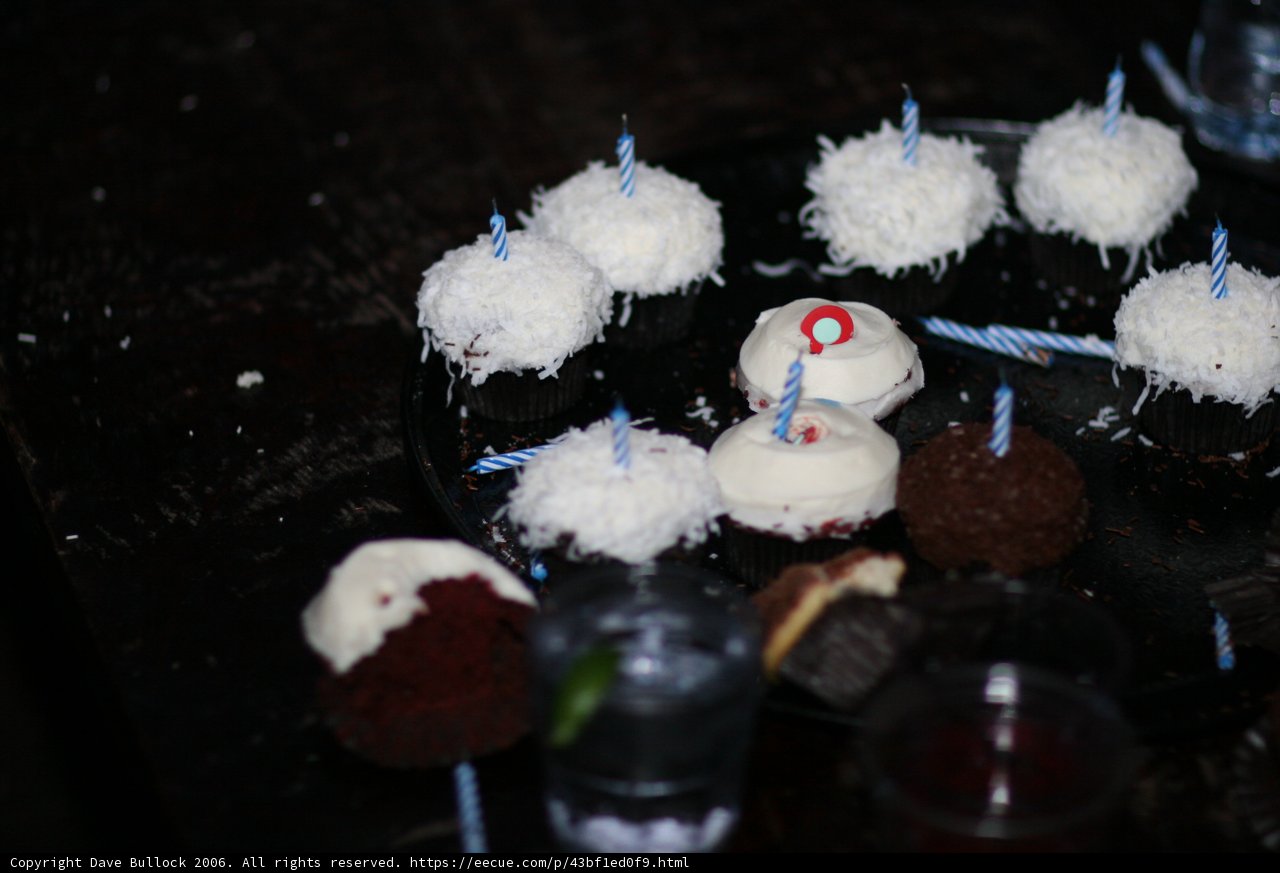 Decadent Desserts on a Wintry Plate