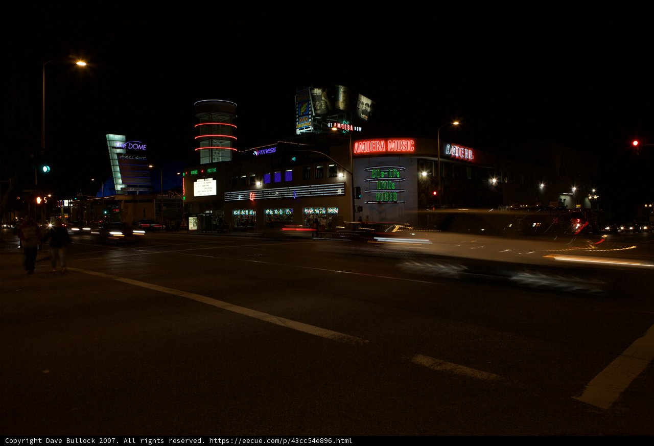 Nighttime Hustle and Bustle in Urban Metropolis