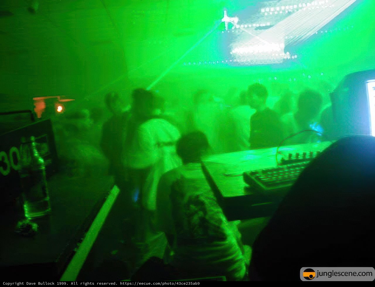 Green Light on the Nightclub Crowd