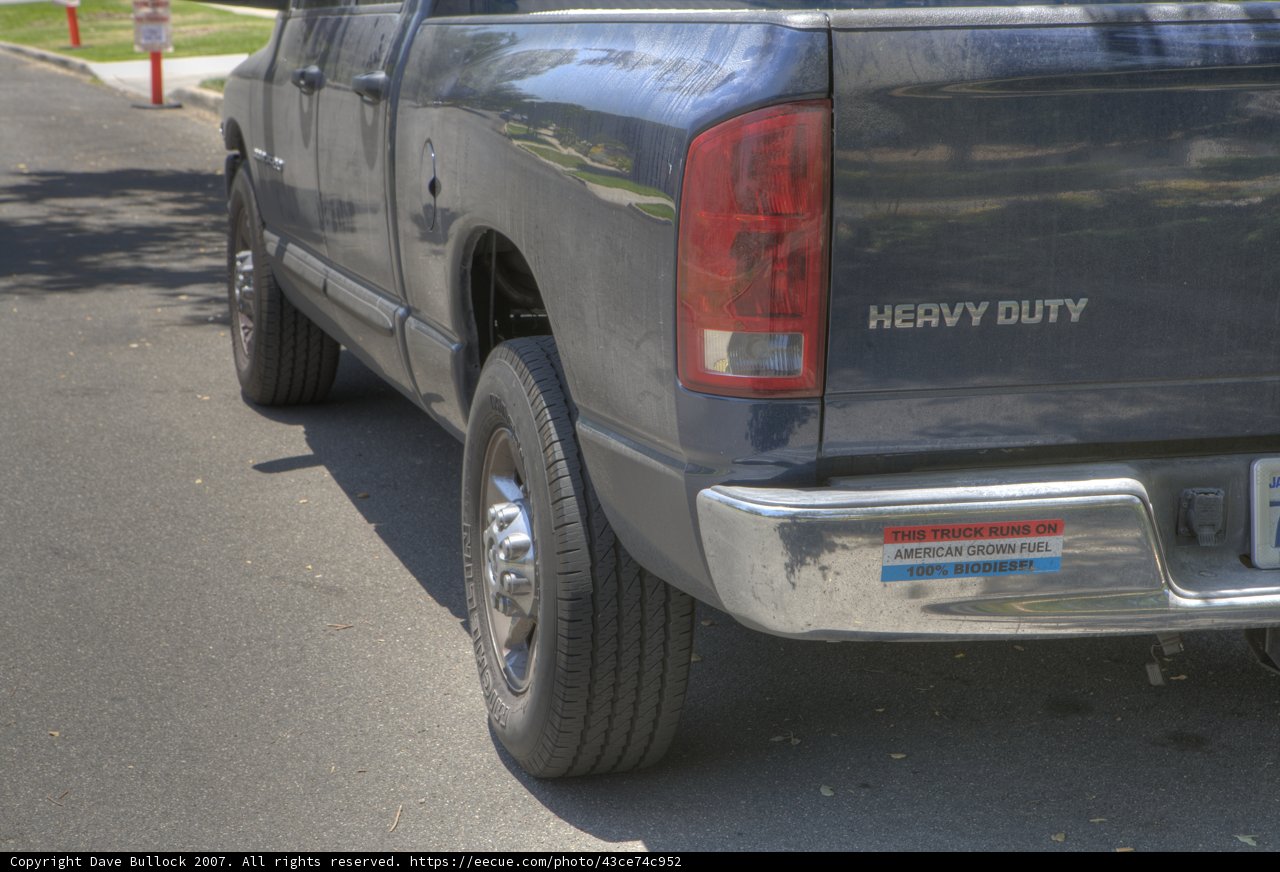 Parked Truck on the Roadside
