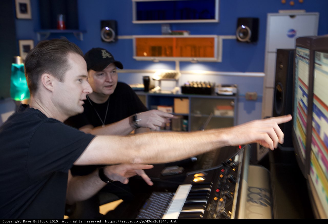 Recording Studio Session with DJ Dan and Uberzone