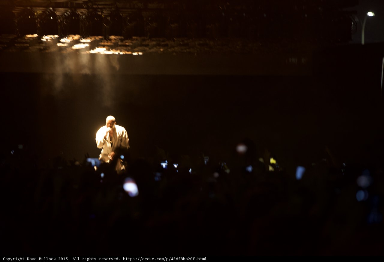 Kanye West Dark Stage