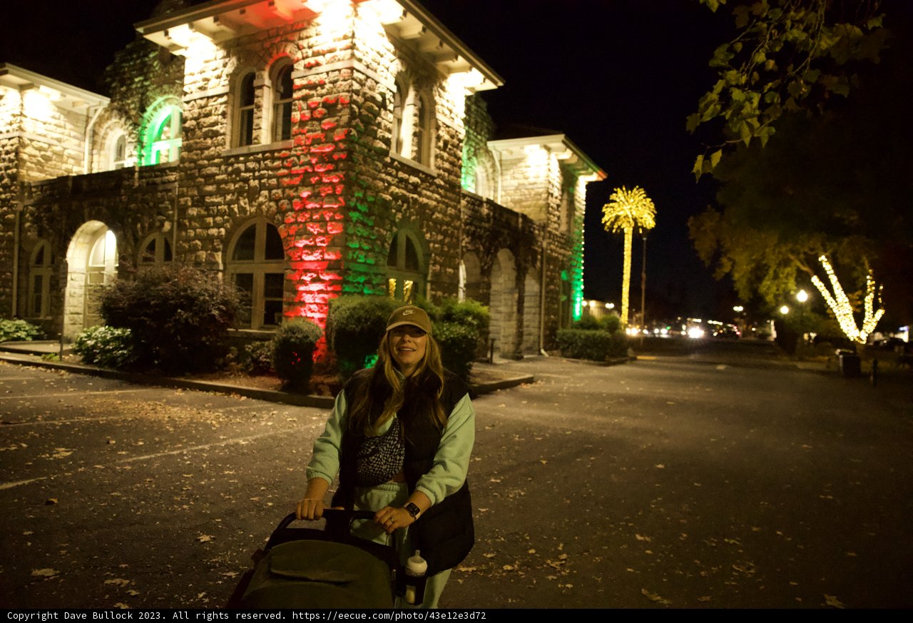 Nighttime Wanderlust in Downtown Sonoma