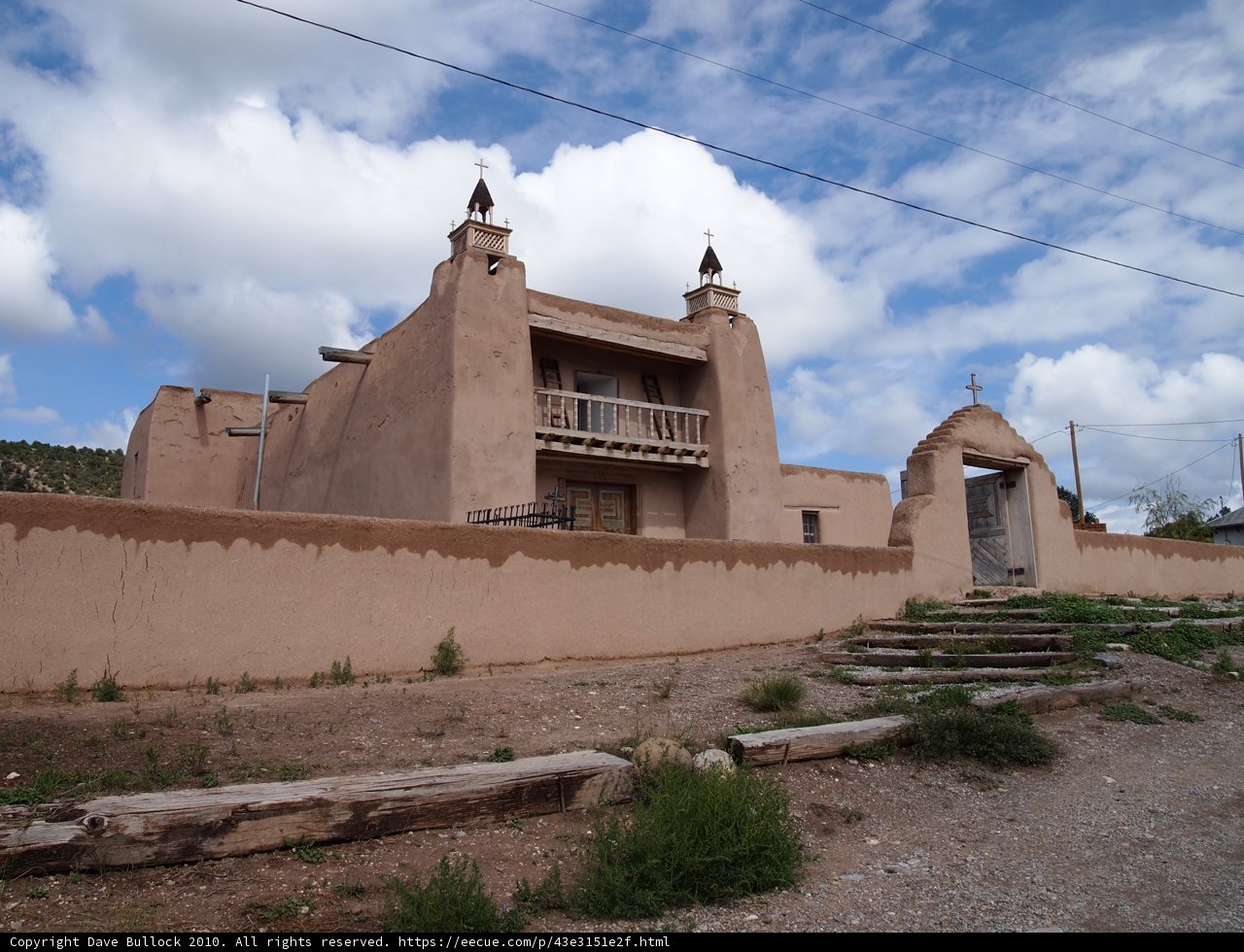 The Stunning Adobe Building with a Bell Tower