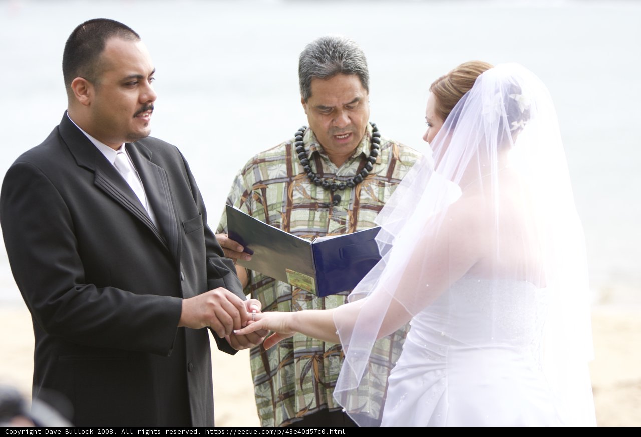 Wedding Vows Exchanged