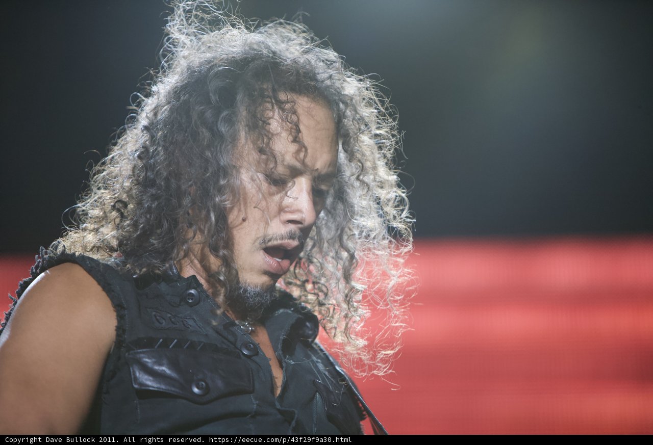 Kirk Hammett Rocks the Big Four Festival