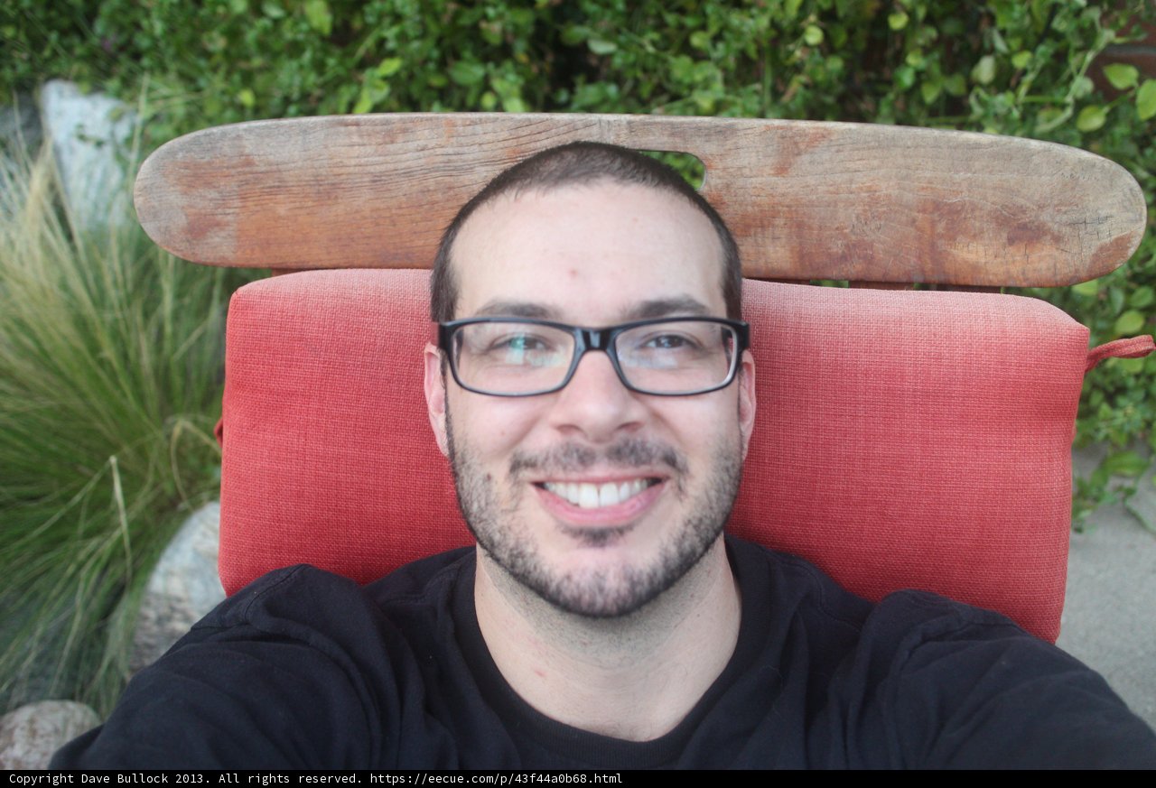 Portrait of a Happy Man in Eyeglasses