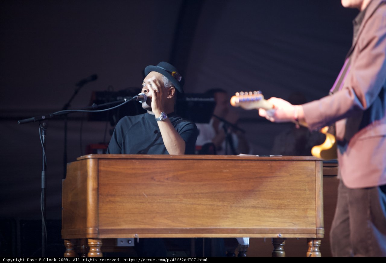 Booker T. Jones Performs at Coachella 2009