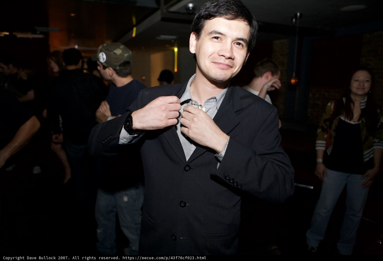 Dapper Bruce at the Urban Party