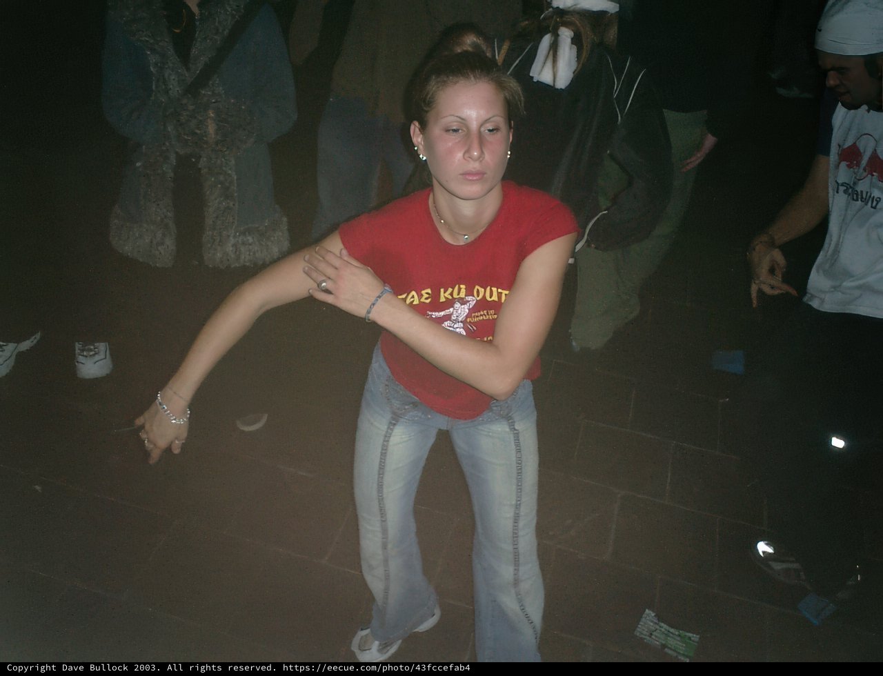 Red Shirted Lady