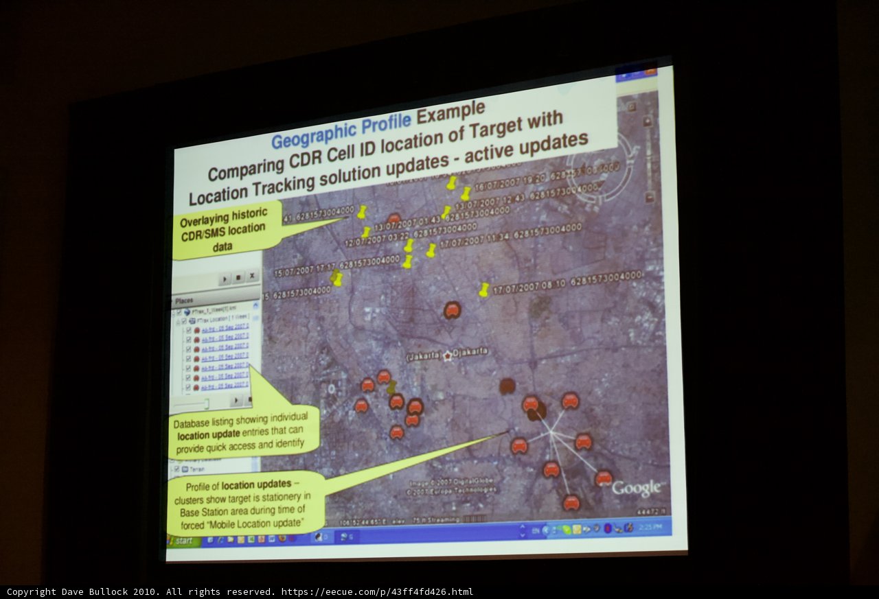 Mapping out danger: DefCon presentation